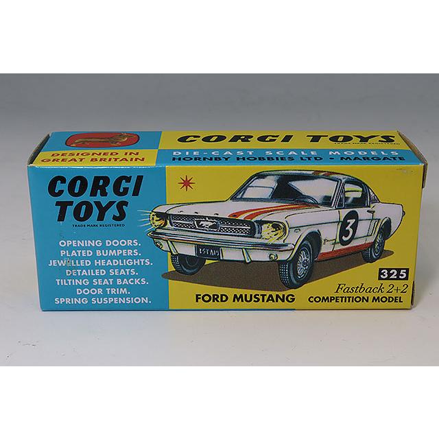 コーギー 1/46 325 - フォード マスタング ファストバック 2+2