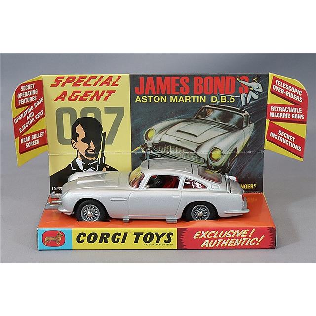 コーギー 1/43 アストンマーティン DB5 #261 シルバー 