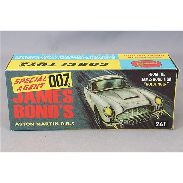 コーギー 1/43 アストンマーティン DB5 #261 シルバー 