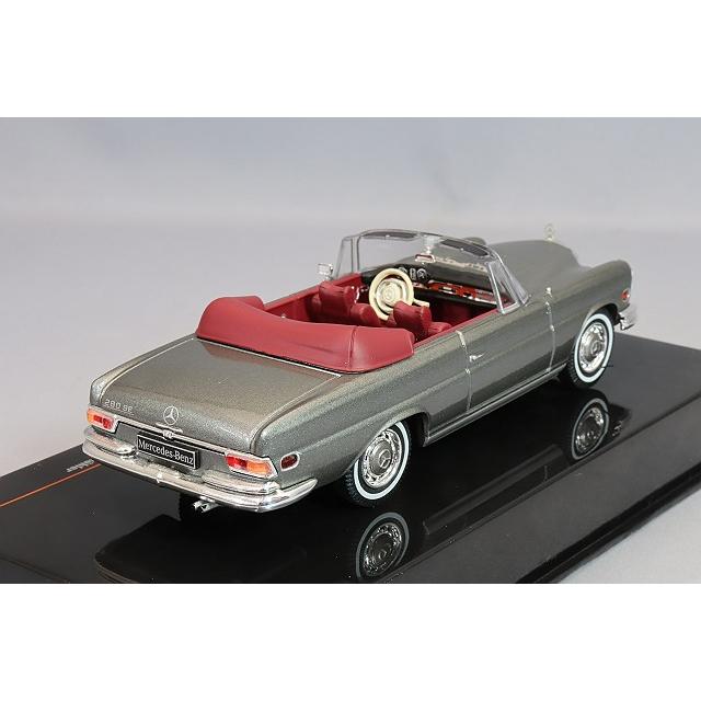 ミニカー/完成品 イクソ 1/43 メルセデスベンツ 280SE 1969 メタリックグレーの画像