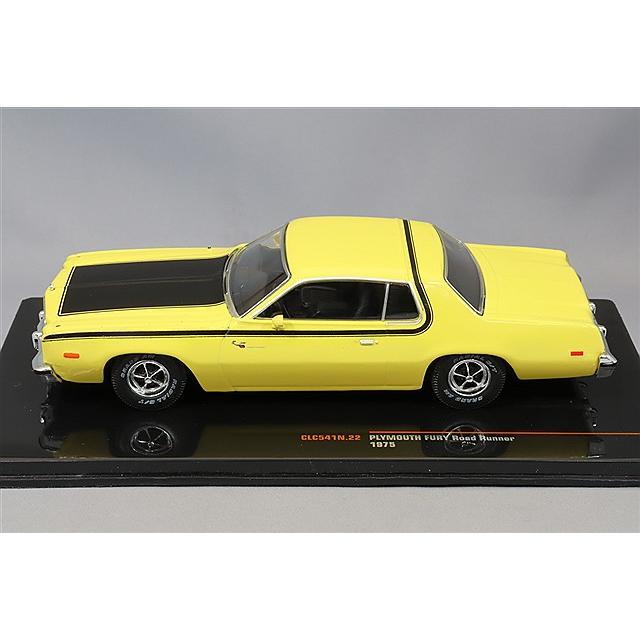 イクソ 1/43 プリムス ロードランナー 1975 イエロー : キッドボックス