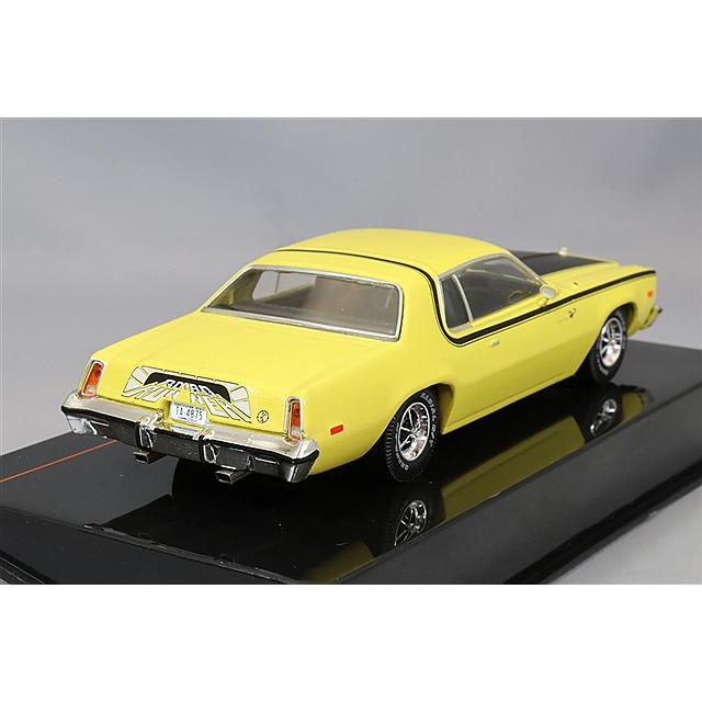 イクソ 1/43 プリムス ロードランナー 1975 イエロー : キッドボックス
