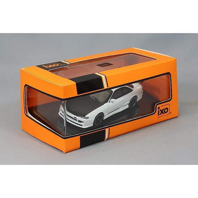 イクソ 1/43 日産 240SX 1997 ホワイト 左ハンドル : キッドボックス