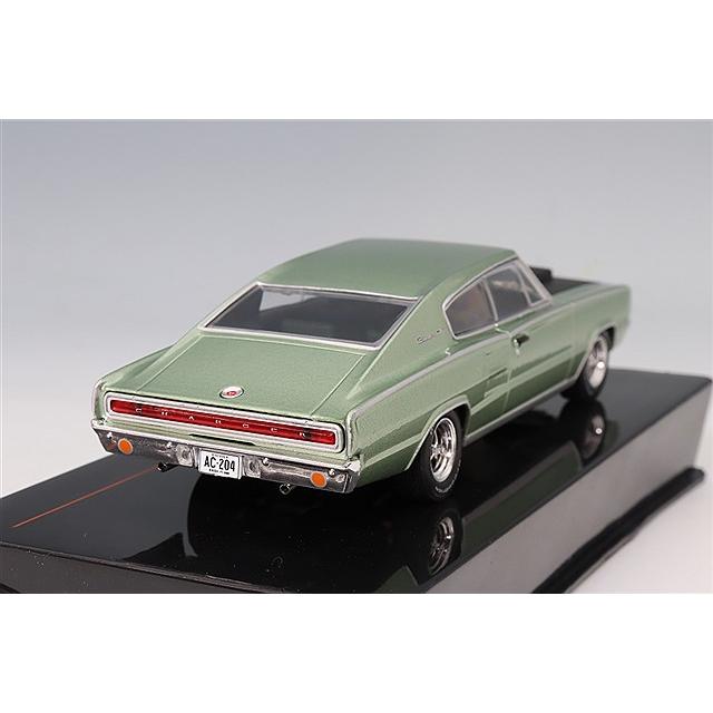 イクソ 1/43 ダッジ チャージャー MK1 1967 グリーン : キッドボックス