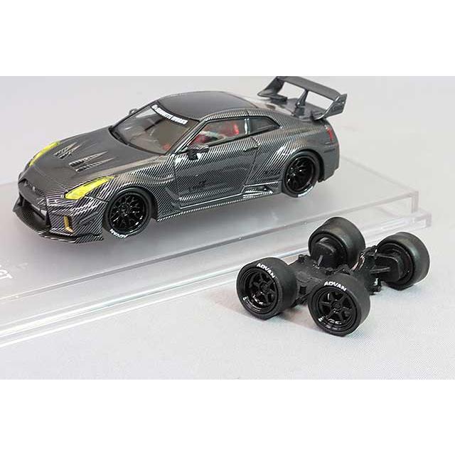 CMモデル 1/64 日産 LB-WORKS GT35RR スーパーシルエット フルカーボン