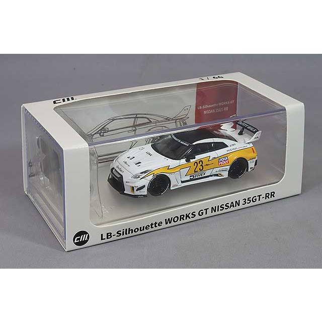 CMモデル 1/64 日産 LB-WORKS GT35RR スーパーシルエット #23 : キッド