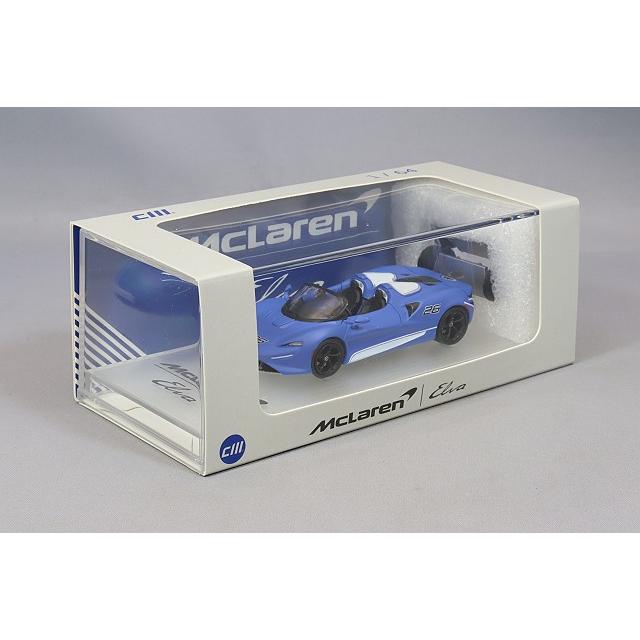 ミニカー/完成品 CMモデル 1/64 マクラーレン エルバ マットブルー