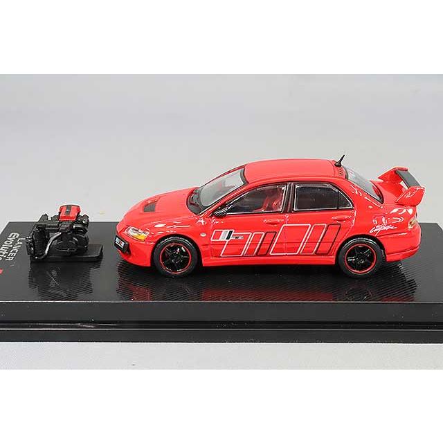 ミニカー/完成品 CMモデル 1/64 三菱 ランサーエボリューション IX