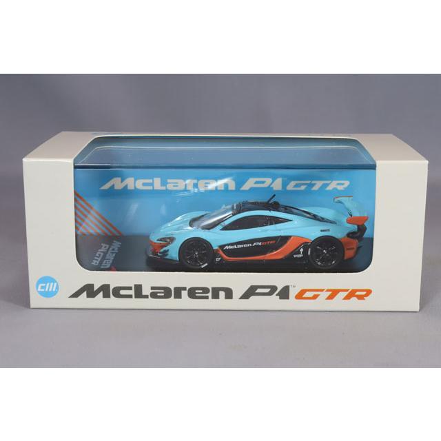 ミニカー/完成品 CMモデル 1/64 マクラーレン P1 GTR ライトブルー