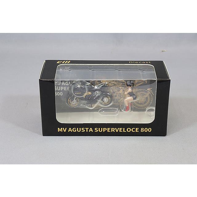 CM64 1/64 MVアグスタ スーパーヴェローチェ 800 ブラック ショー