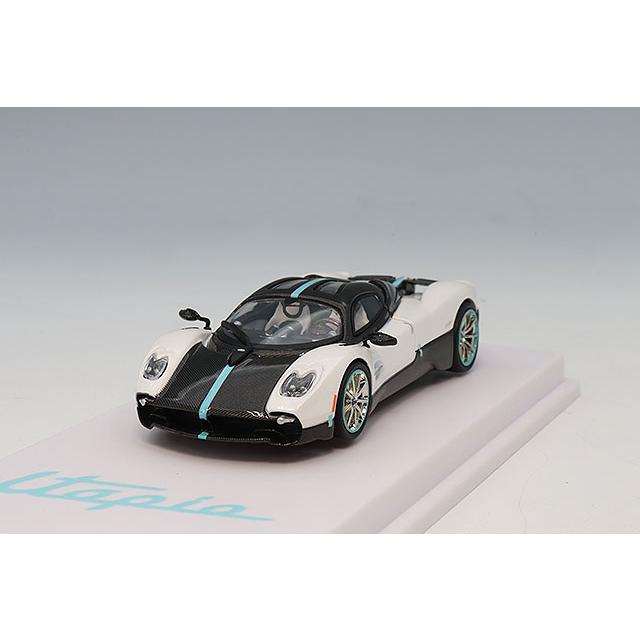 CMモデル 1/64 パガーニ ウトピア パールホワイト/カーボン : キッド