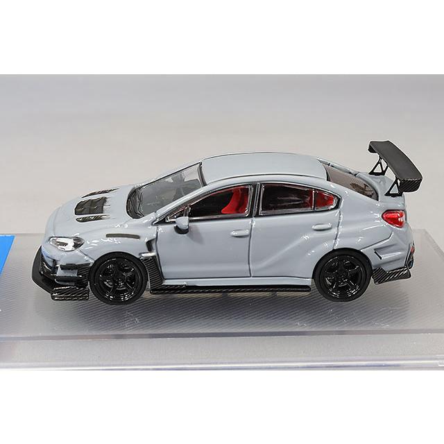 CMモデル 1/64 スバル バリス ワイドボディ 2.0 WRX グレー : キッド