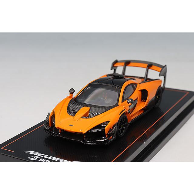 CMモデル 1/64 マクラーレン セナ GTR パパイアオレンジ : キッド