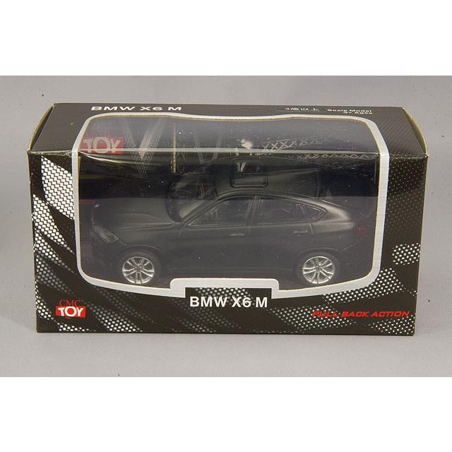 ミニカー/完成品 CMC 1/43 プルバックカー BMW X6 M マットブラック