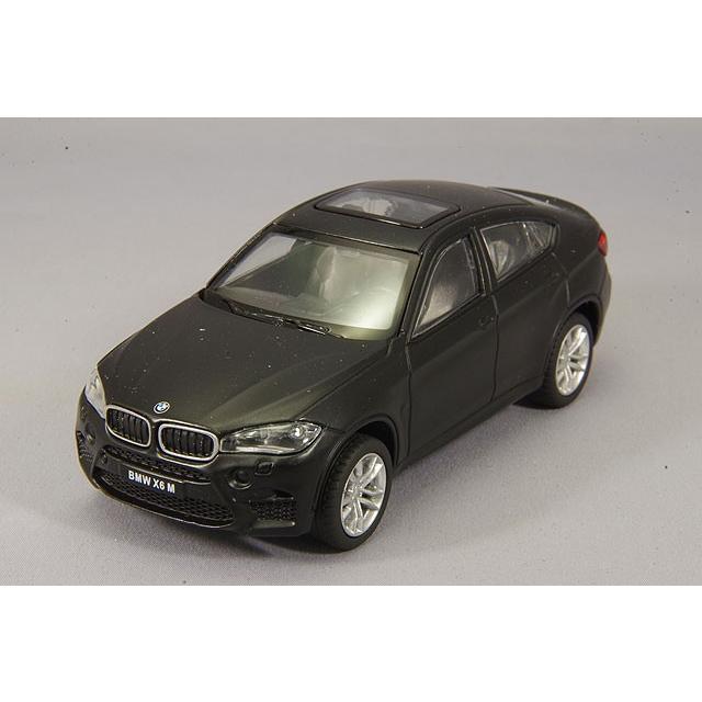 ミニカー/完成品 CMC 1/43 プルバックカー BMW X6 M マットブラック