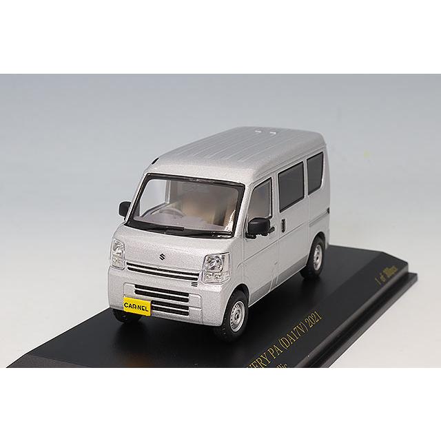 カーネル 1/43 スズキ エブリイ PA (DA17V) 2001 シルキー