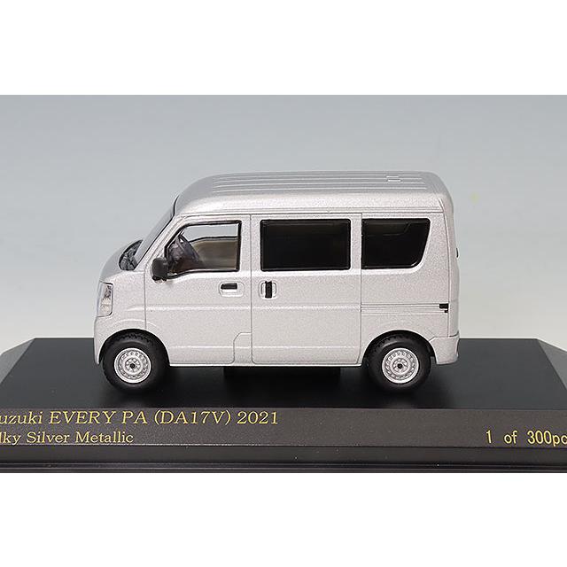 カーネル 1/43 スズキ エブリイ PA (DA17V) 2001 シルキーシルバーメタリック_1