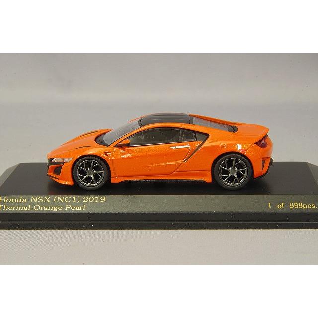 ミニカー/完成品 カーネル 1/64 ホンダ NSX NC1 2019 サーマルオレンジ