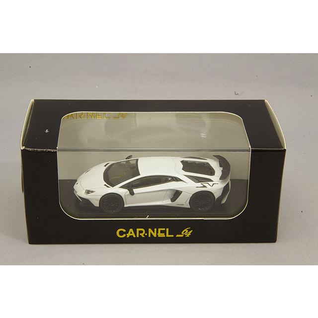 ミニカー/完成品 カーネル 1/64 ランボルギーニ アヴェンタドール SV ホワイトパール｜kidbox｜04