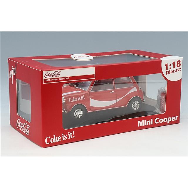 Coca-Cola Mini Cooper ミニカー1/18 Tiny 1/18 ミニ クーパー コカコーラ : キッドボックス Yahoo!店