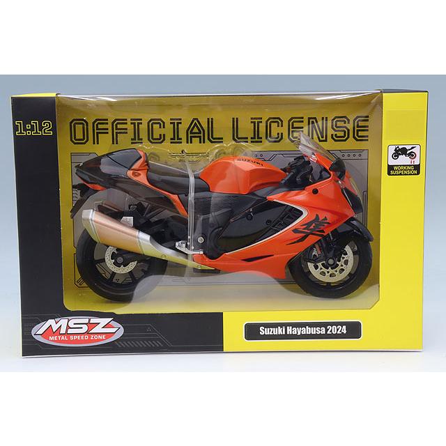 童友社 MSZ 1/12 スズキ ハヤブサ 2024 オレンジ : キッドボックス