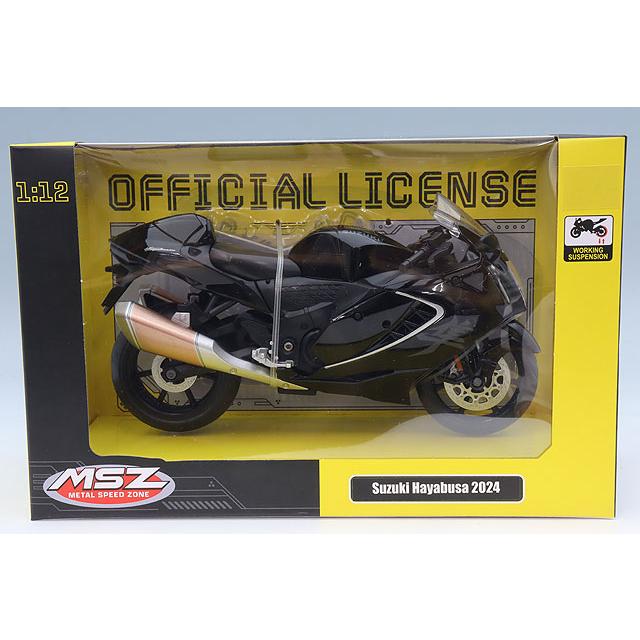 童友社 MSZ 1/12 スズキ ハヤブサ 2024 ブラック : キッドボックス