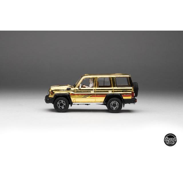 Diecasttalk特注】 GCD 1/64 トヨタ ランドクルーザー 70 アラブ仕様