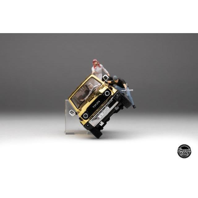 Diecasttalk特注】 GCD 1/64 トヨタ ランドクルーザー 70 アラブ仕様