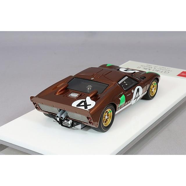 アイドロン 1/43 フォード GT40 Mk.2 ホ−ルマン ムーディ 1966 ルマン24H #4 M.ダナヒュー/P.ホーキンス｜kidbox｜03