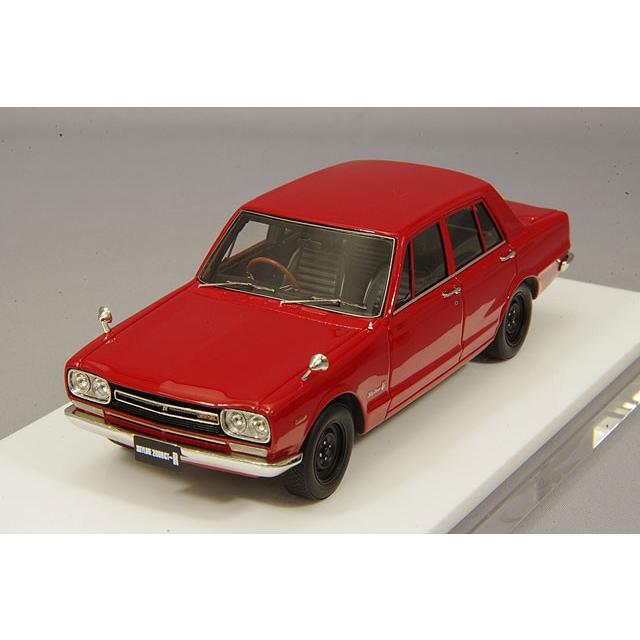 ミニカー/完成品 アイドロン 1/43 日産 スカイライン 2000 GT‐R PGC10 1969 レッド