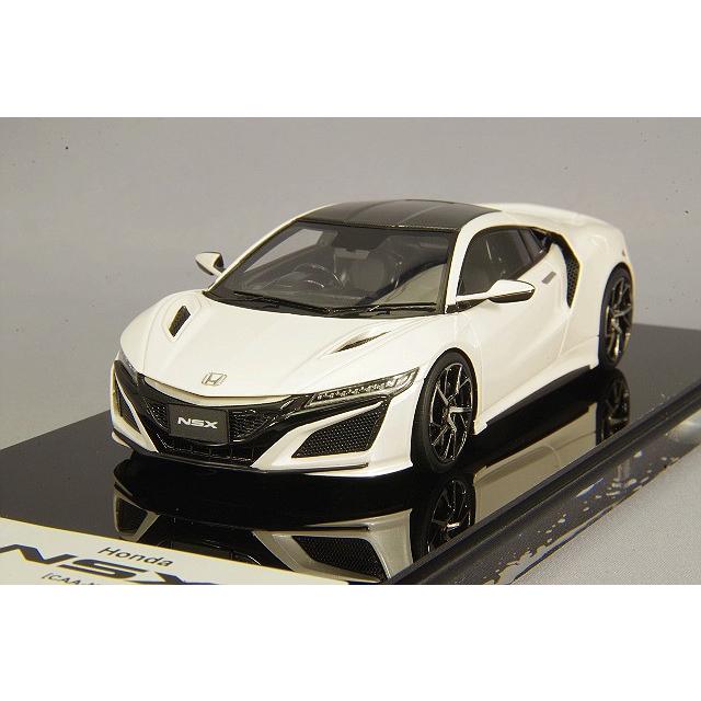 ミニカー/完成品 アイドロン 1/43 ホンダ NSX NC1 2016 カジノホワイトパール/ブラックインテリア