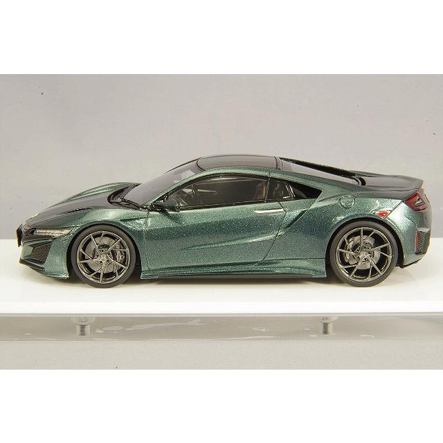 多数販売 ミニカー/完成品 アイドロン 1/43 ホンダ NSX NC1 2016 ノルドグレーメタリック/ブラウンインテリア