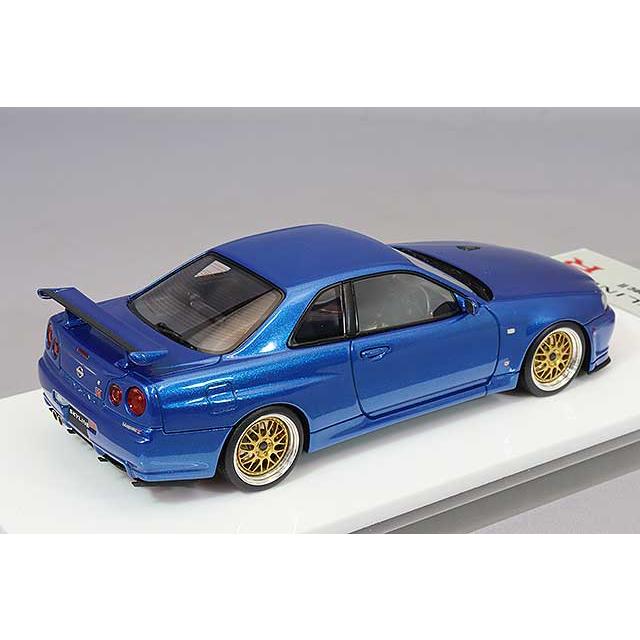 アイドロン スカイライン GT-R BNR34 V-spec II ブルー