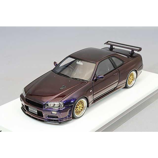 ミニカー/完成品 アイドロン 1/43 日産 スカイライン GT-R BNR34 V