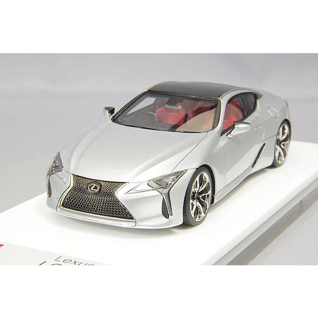 ミニカー/完成品 アイドロン 1/43 レクサス LC500 "L パッケージ" 2017 ソニックシルバー | 