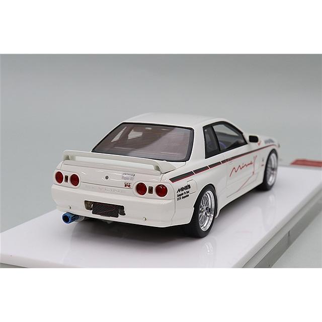 アイドロン 1/43 マインズ スカイライン GT-R (BNR32) N1 ホワイト/BBS