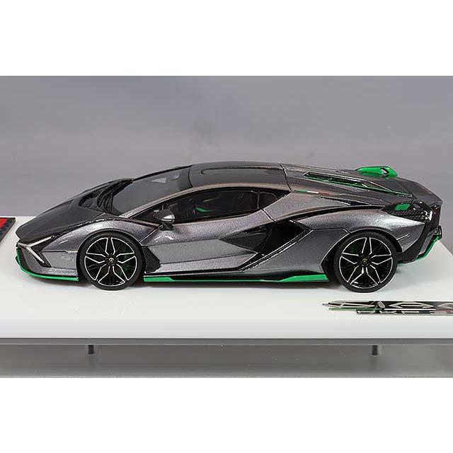 アイドロン 1/43 ランボルギーニ シアンFKP 37 2019 ストライプ グリ