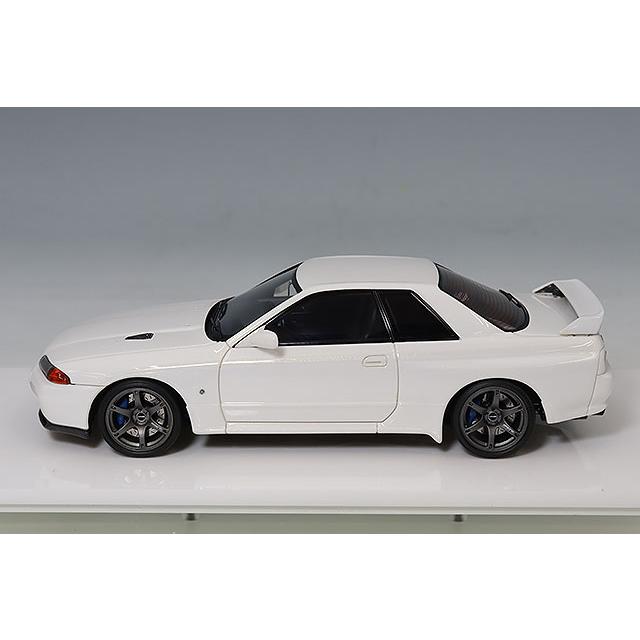 京商1/43 日産スカイラインGT-R(BNR32)V-Spec II ホワイト アイドロン 1/43 BUILT BY LEGENDS マインズ スカイライン GT-R (BNR32