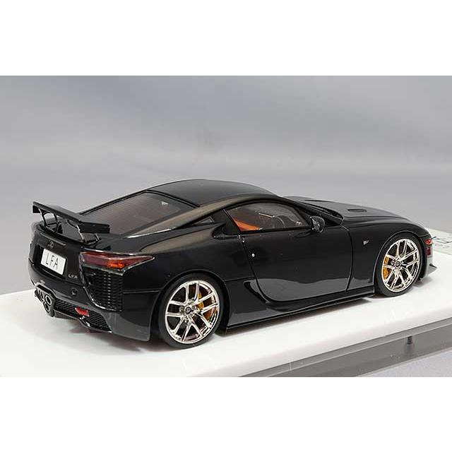 アイドロン 1/43 レクサス LFA 2010 リアウィングアップ パールグレー