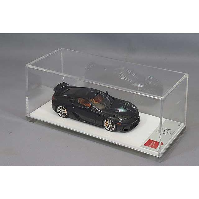 アイドロン 1/43 レクサス LFA 2010 リアウィングアップ パールグレー