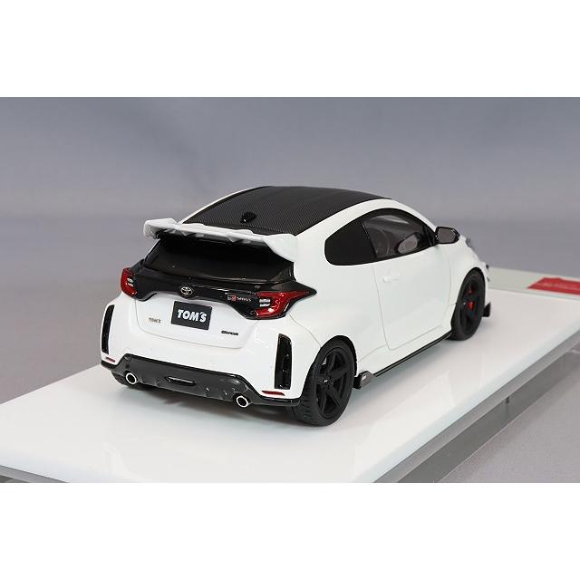 アイドロン 1/43 トムス GR ヤリス スーパーホワイト2 : キッド