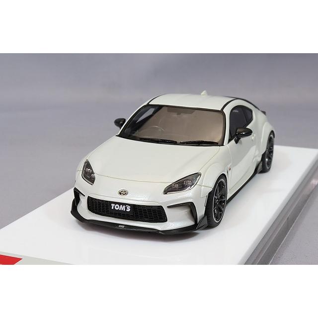 1/18トムスGR86ワイドボディクリスタルホワイトパール新品 アイドロン 1/43 トムス GR86 ワイドボディ 2022 クリスタルホワイト