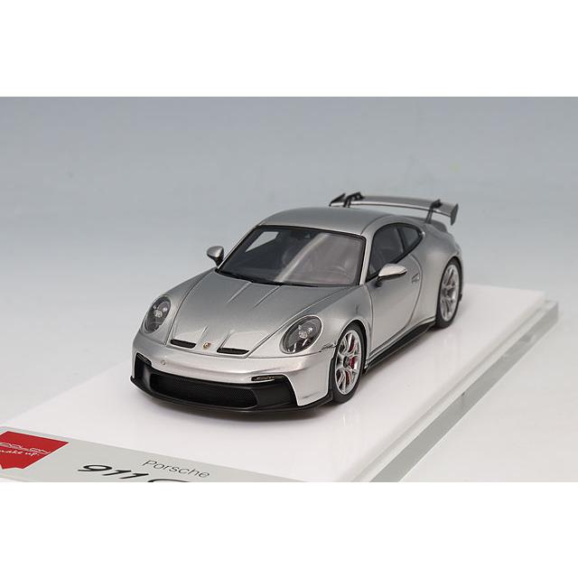 アイドロン 1/43 ポルシェ 911 (992) GT3 2021 GTシルバーメタリック