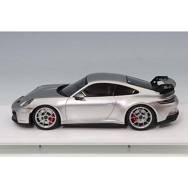 アイドロン 1/43 ポルシェ 911 (992) GT3 2021 GTシルバーメタリック