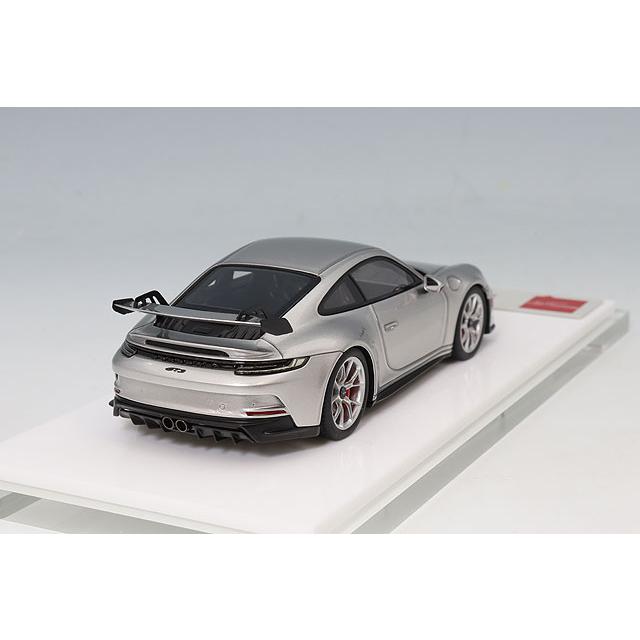 アイドロン 1/43 ポルシェ 911 (992) GT3 2021 GTシルバーメタリック