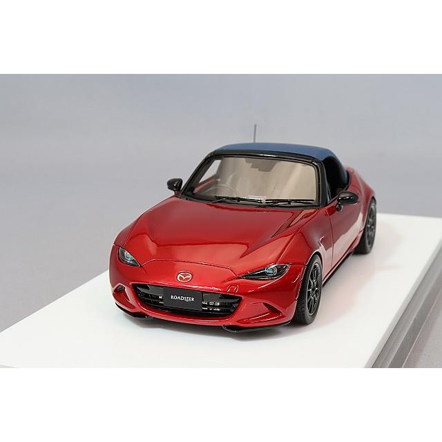 マツダ　ロードスター　ND ソウルレッドクリスタルメタリック　1/43ミニカー ハイストーリー 1/43 マツダ ロードスター S レザーパッケージ