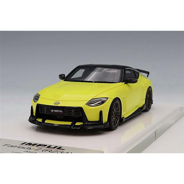 アイドロン 1/43 インパル フェアレディ Z 2023 イカズチイエロー