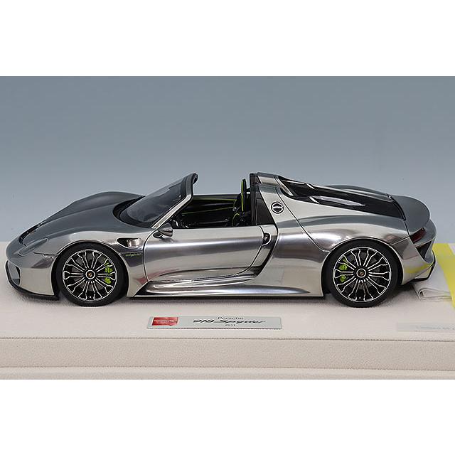 アイドロン 1/18 ポルシェ 918 スパイダー 2011 リキッドメタル
