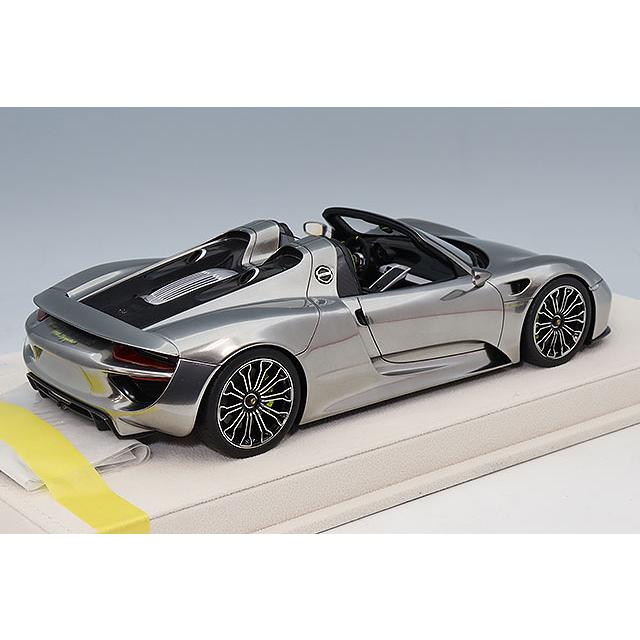 アイドロン 1/18 ポルシェ 918 スパイダー 2011 リキッドメタル