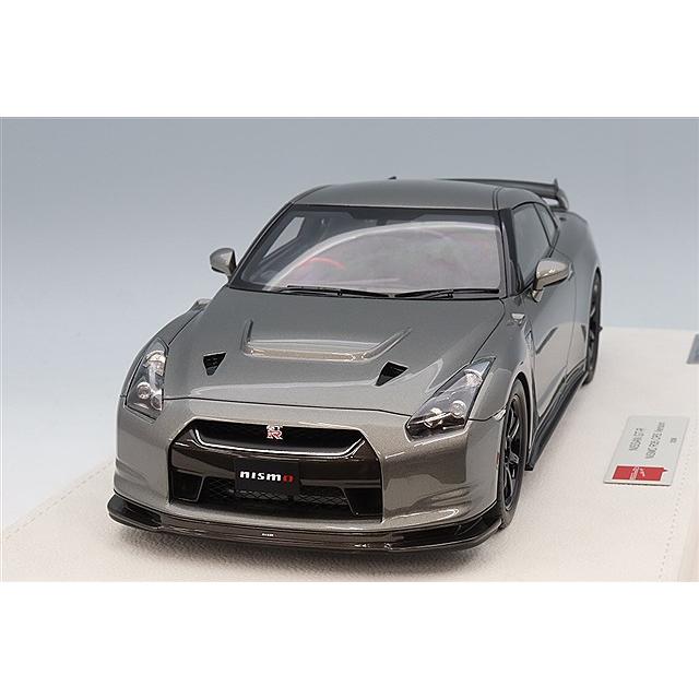 アイドロン 1/18 日産 GT-R (ニスモ R35 CRS Ver.) 2008 ダークメタル